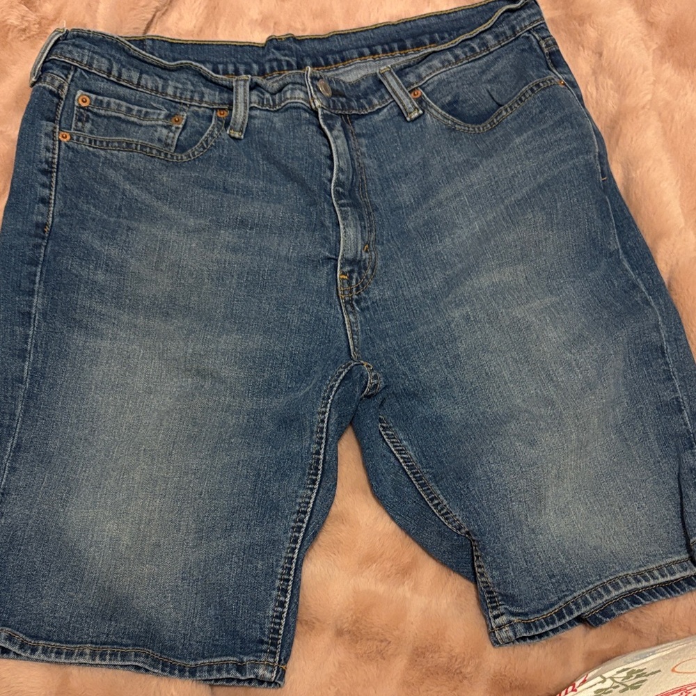 Levi's Men's Blue Jean Shorts